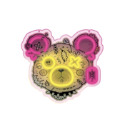 Forever Light NEON ART LED DEKORACIJA PUNK TEDDY BEAR Z ZATEMNITVIJO, 5V, USB [RTV100288]