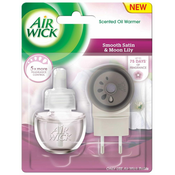 Air wick dišeč električni komplet Smooth Satin & Moon Lily, 19 ml