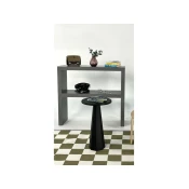Hanah Home Pomocni stolic Lilyum 57, 35x57x35 cm, Crni