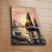 Wallity Dekorativna slika na platnu, 45x70cm, Šarena