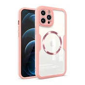 Hibridni Full body ovitek Techsuit ColorVerse 360 MagSafe za iPhone 12 Pro Max - pink