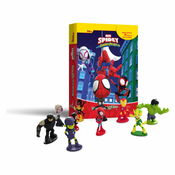 Egmont Spidey knjiga berem in se igram s figuricami