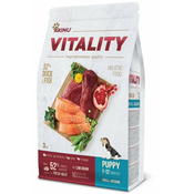 Akinu hrana za pse VITALITY dog puppy small/medium duck & fish, 3 kg