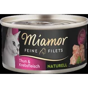Miamor Fileji v soku, konzerva 80 g - Tuna + rakovo meso