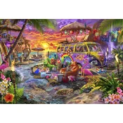 BlueBird - Puzzle Hipijevska plaža - 1 000 kosov