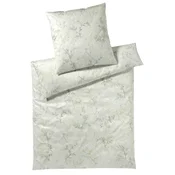 Elegante POSTELJNINA Symphony 140/200 cm saten žajbljevo zelena