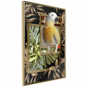 Poster - Composition with Gold Parrot 30x45