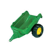 Rollytoys Prikolica za traktor 1-osovinska - tamno zelena