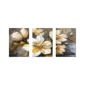 WALLXPERT Dekorativna uramljena MDF slika (3 komada) Mp3 00117 40 x 50