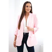 Eleganten blazer Kesi v sladko roza barvi