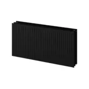 Mexen CH30 Higienski ploščati radiator 500 x 600 mm, stranski priključek, 778 W, črn - W430H-050-060-70
