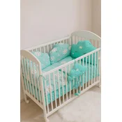 Ready Posteljina Oblacic 3 dela - Mint