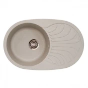 Sudopera Metalac X VENERA PLUS 780x500 fi90 šampanj/champagne