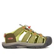 Otroški sandali Keen NEWPORT BOUNDLESS Dark olive/Scarlet ibis US 3