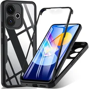 Hibridni Full body ovitek Techsuit ColorVerse 360 za Xiaomi Redmi 13 - black