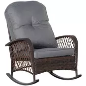 Homestar Gugalnik 75x103x96 cm rjave barve
