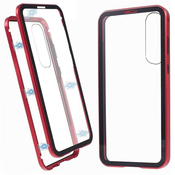 Magnetni Full-body ovitek Stronghold za Honor 200 - rdeč