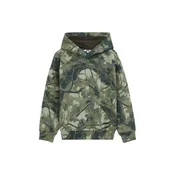 WE Fashion Majica zelena/meta/temno zelena