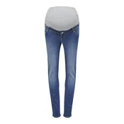 Only Maternity Kavbojke Rose moder denim/siva