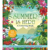 SUMMER IS HERE COLORING BK