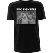 Foo Fighters Old Band Photo Black L Majica