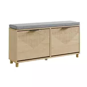 SoBuy SoBuy Polica za čevlje z 2 vrati 100x24x50cm Sodobno FSR211-N, (5000197873)