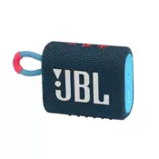 JBL GO 3 BLUE-PINK (JBLGO3BLUP) bluetooth zvučnik plavi pink