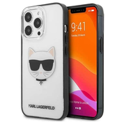 Karl Lagerfeld ovitek za iPhone 13 Pro Transparent Iconic Choupette