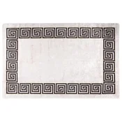Vidaxl Pralna preproga 80x150 cm svetlo bež