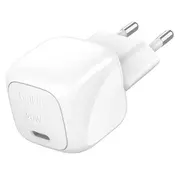 BELKIN Belkin, Hitri stenski polnilnik USB-C 20W Power Delivery in PPS Compact, Bela, (5000190855)