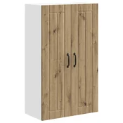 Vidaxl Omarica na steni LUCCA Artisan hrast 60 x 31 x 100 cm