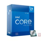Intel Core i7-12700, 1.60GHz/4.90GHz turbo, 25MB Smart cache, 12MB L2 cache, 12 cores (20 Threads), Intel UHD Graphics 770