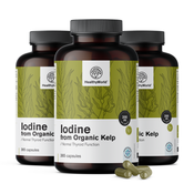 3x Naravni jod 200 µg – iz BIO alge kelp, skupaj 1095 kapsul