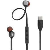 JBL Tune 310C črna In-Ear Wired USB-C Headphone