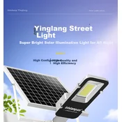 Intelamp Solarni reflektor, 2000lm