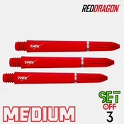SET pikado nastavkov RED DRAGON/TRX/Medium 48 mm/Red