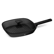 Žar ponev s pokrovom in titanovo površino Matte Black 28cm 55553