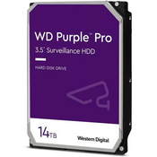 Western Digital 14TB WD Purple Pro Smart Video 3.5” SATA HDD za video nadzor | WD142PURP