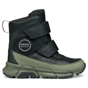 Geox Gležnjarji J Flexyper Plus Boy B Abx J66LCG 0FU54 C0033 M Temno zelena