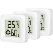 LogiLink Digitalni mini termometer/higrometer 3 paketi