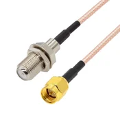 shumee Pigtail F vtičnica/SMA vtič RG316 3m
