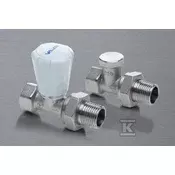 slomart Tradicionalni ravni radiator ACTIV PLUS (PS15, ZO-P-15) nikljani 1/2 palca