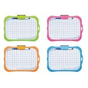 KEYROAD Mini tabla z markerjem, A4, mešane barve