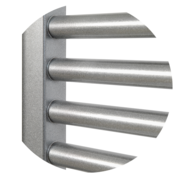 BIAL kopalniški dizajn radiator A100 Lines 530x1374 (Platinum)