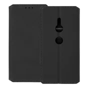 AVIZAR Etui za Sony Xperia XZ2 Classic Edition z držalom za kartice in funkcijo stojala, Črna, (5000189519)