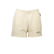 NAPAPIJRI BEIGE WOMEN'S SHORT PANTS