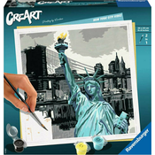 Ravensburger Barvanje po številkah Čarobni New York