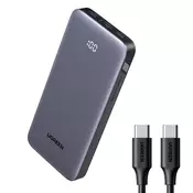 UGREEN UGREEN POWERBANK 10000MAH 30W USB-A 2XUSB-C ZA TELEFONE HITRO POLNJENJE, (5000259778)