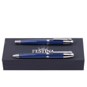 Festina Set Hemijska olovka FSN1962L + Naliv pero FSN1964L, Teget