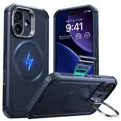 Hibridni ovitek ESR Cyber Armor Kickstand za iPhone 17 - blue